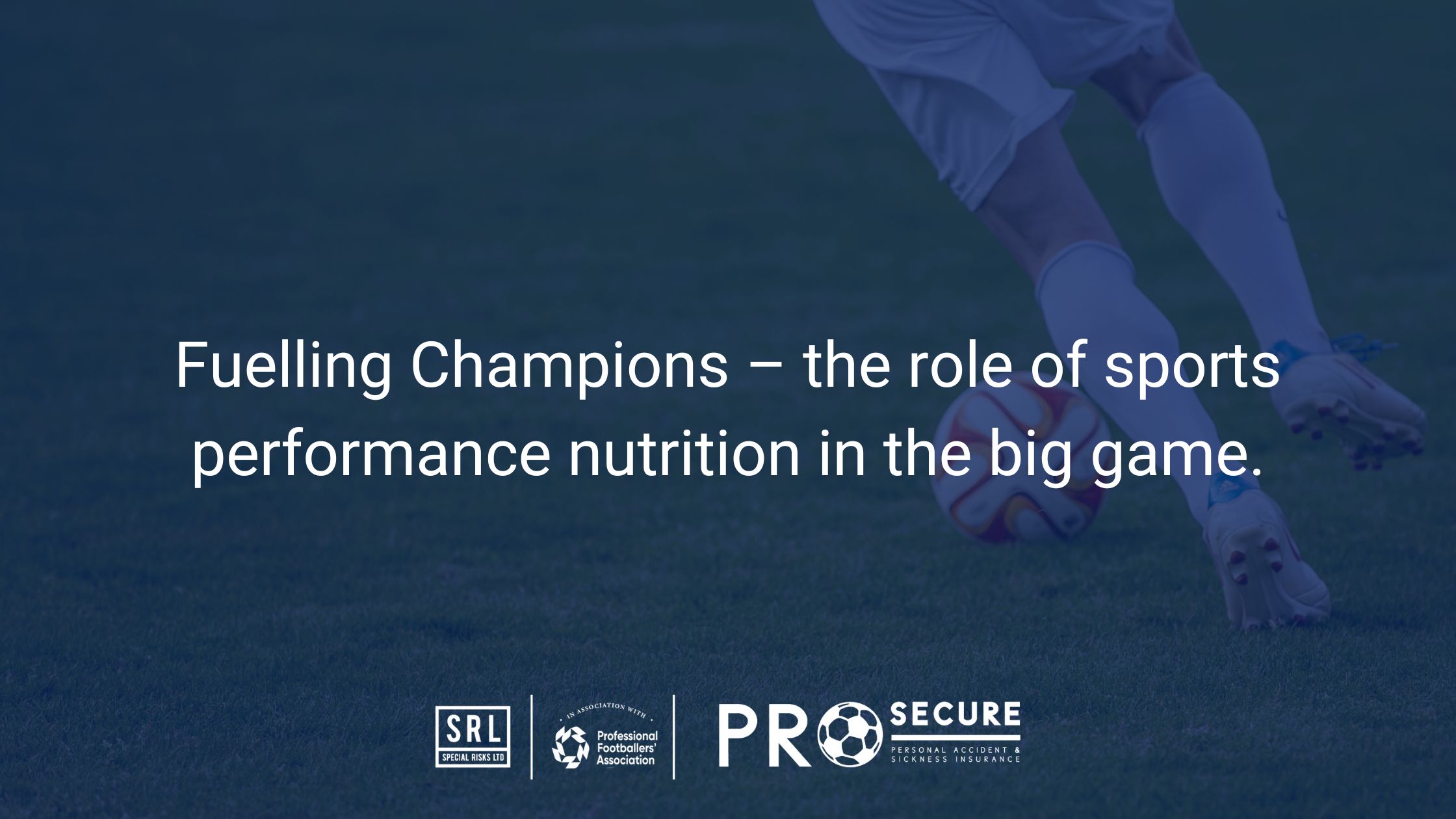 Fuelling Champions – the role of sports performance nutrition in the big game