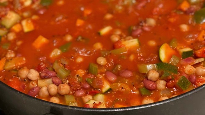 Vegetarian Two Bean Chilli