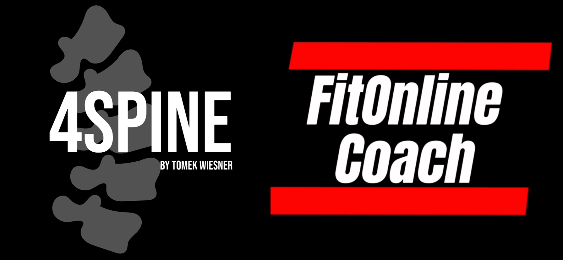 4Spine & Fitonlinecoach logo