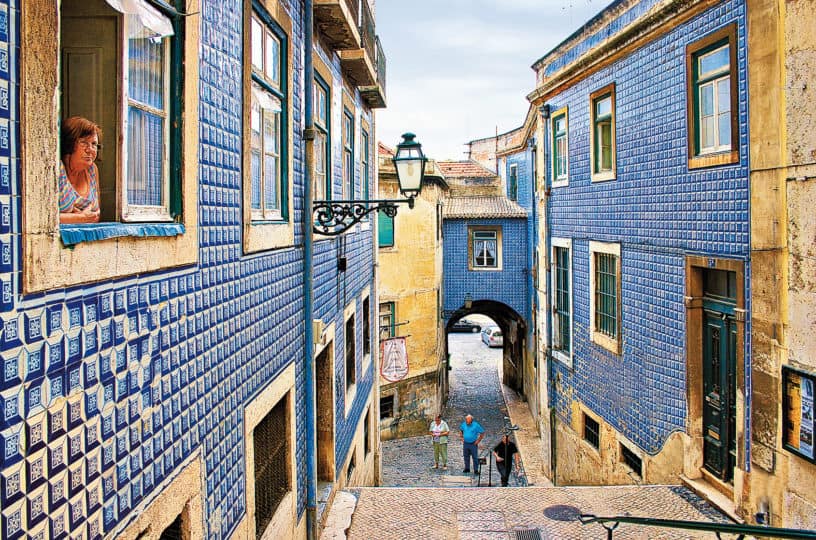 Alfama neighborhood in Lisbon