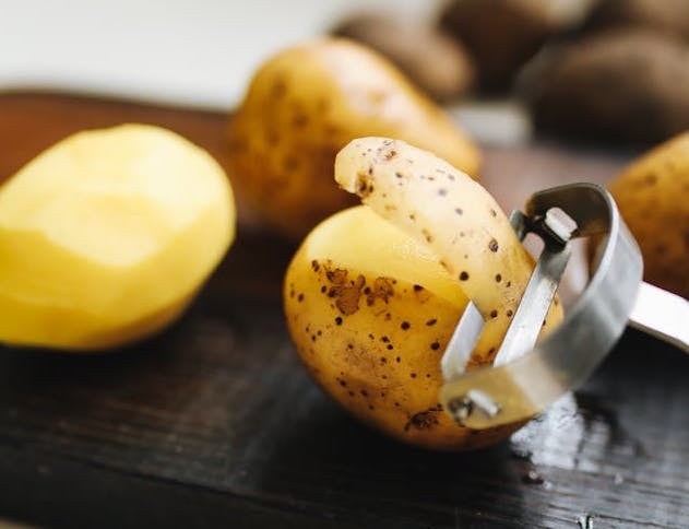 Peeling potatoes and the 4 C's of self-care
