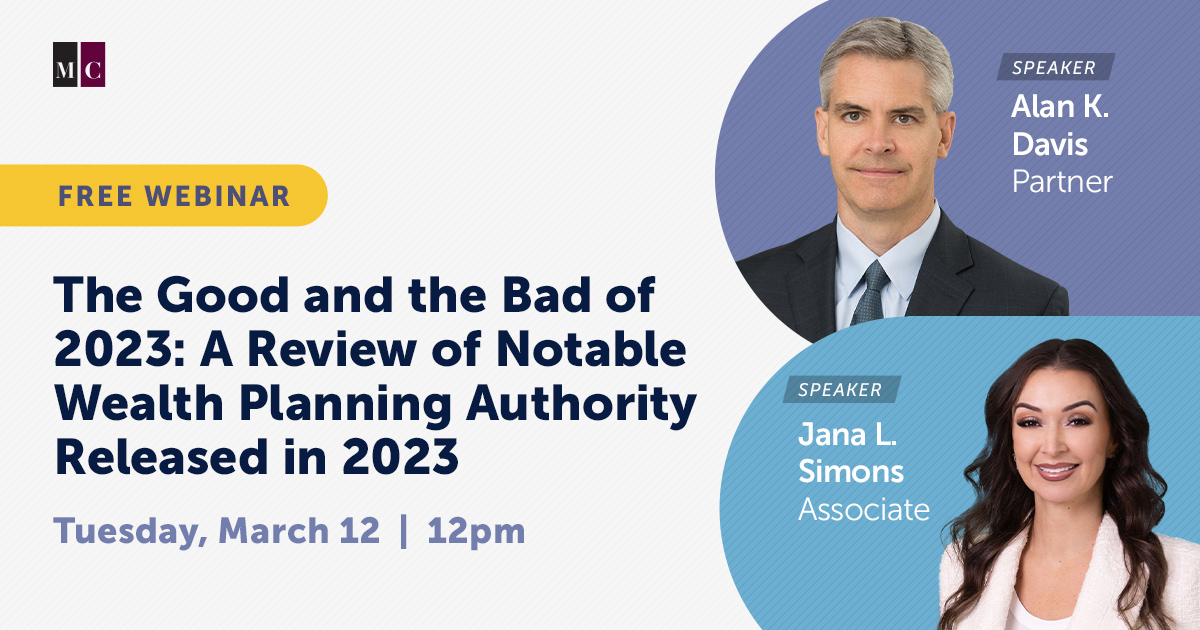 Meadows Collier Free Monthly inar