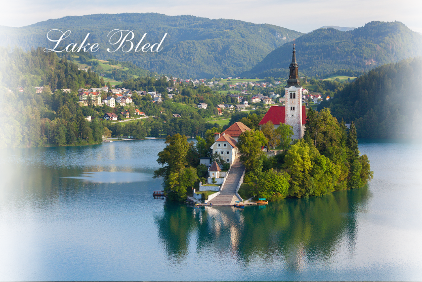 Lake Bled island and castle view — CarGip Slovenia private tour