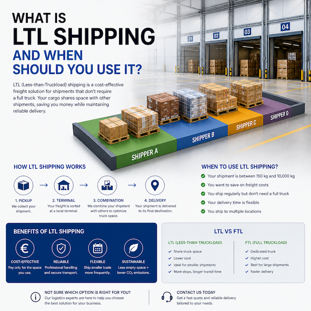 What Is LTL Shipping and When Should You Use It?