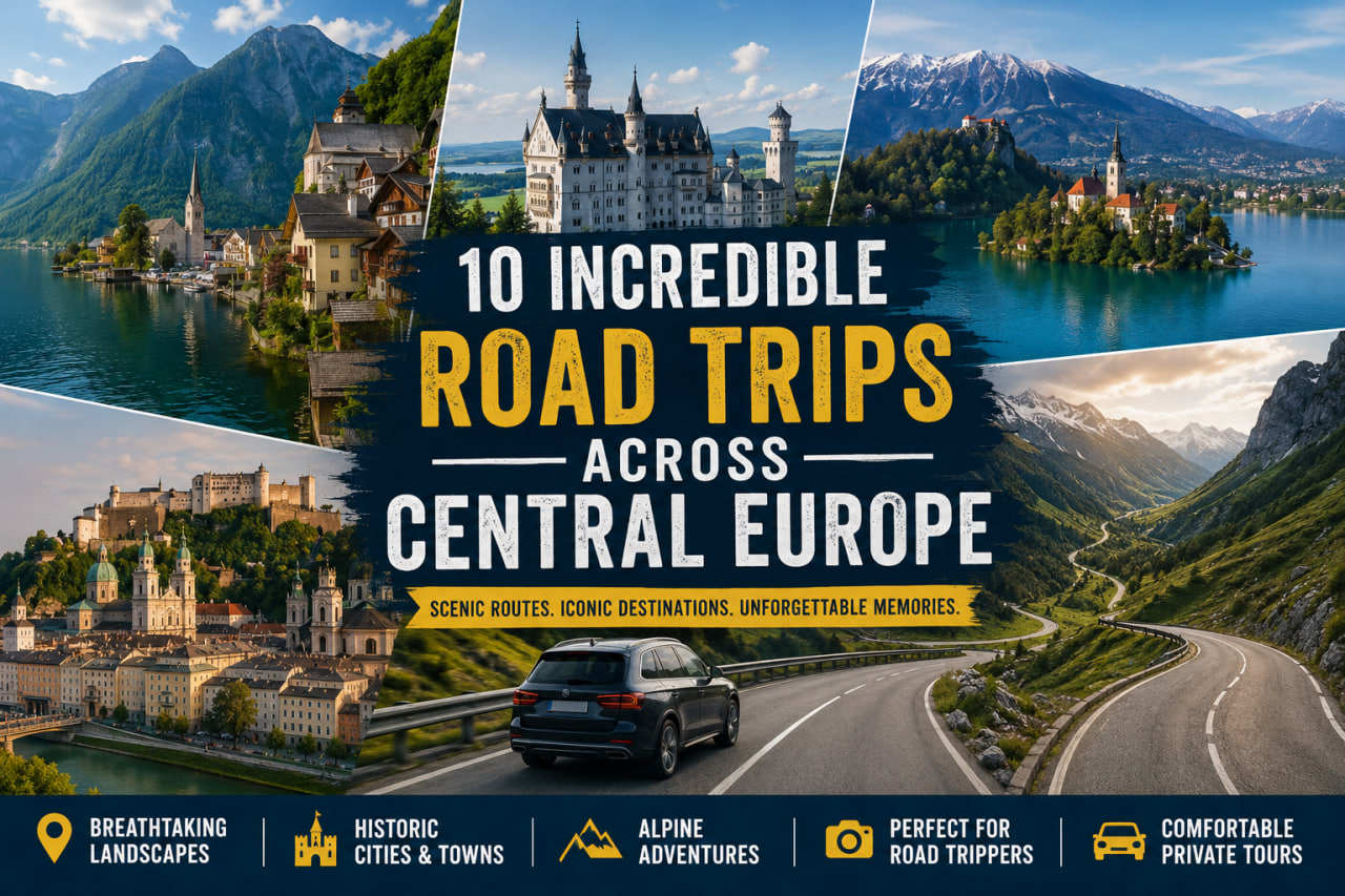 10 Incredible Road Trips Across Central Europe You Should Experience at Least Once