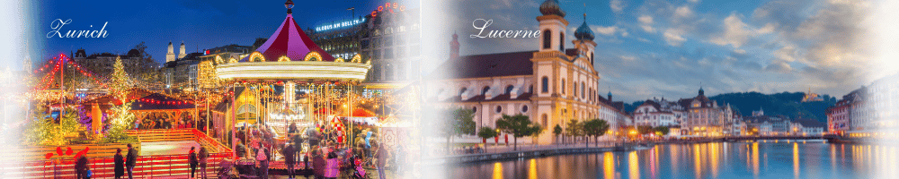 Zurich Christmas Market Swarovski Tree — CarGip Switzerland tour
