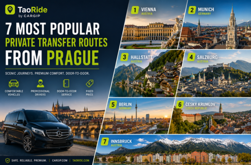 7 Most Popular Private Transfer Routes from Prague This Summer