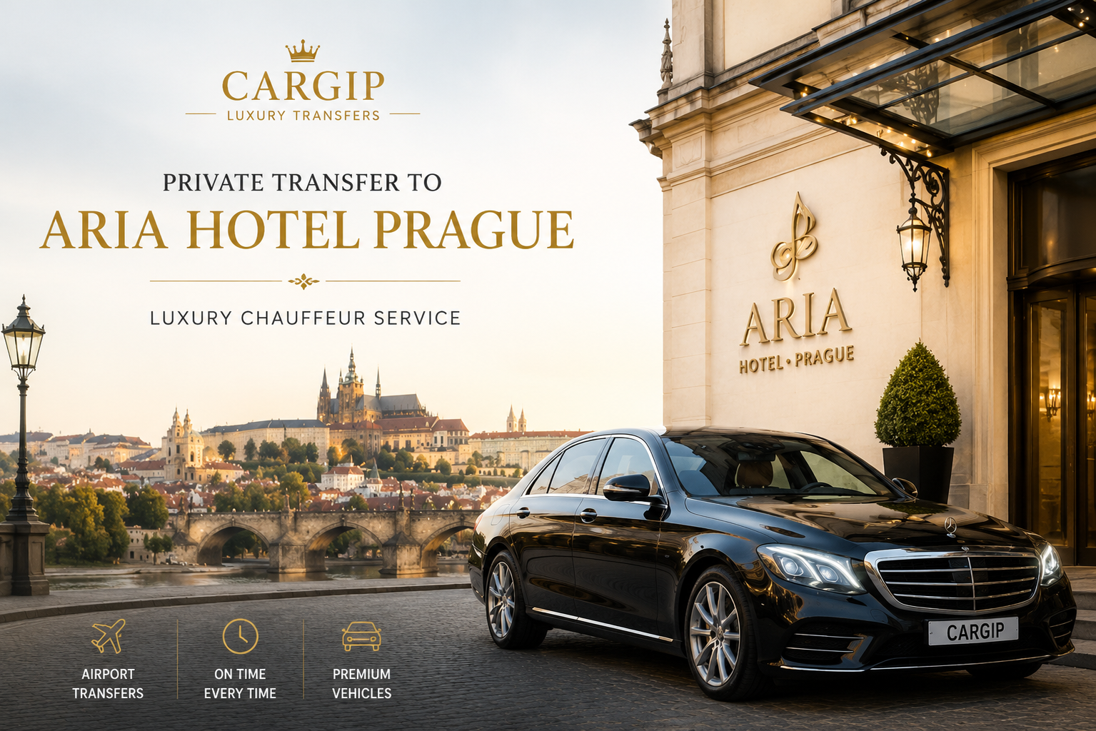 Private Transfer to Aria Hotel Prague | Luxury Chauffeur Service