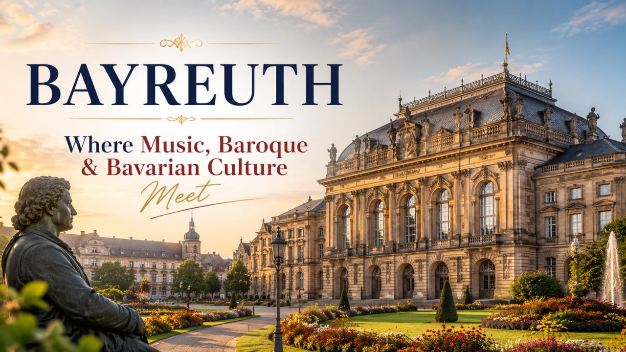 Bayreuth Baroque architecture and gardens for a cultural trip from Prague