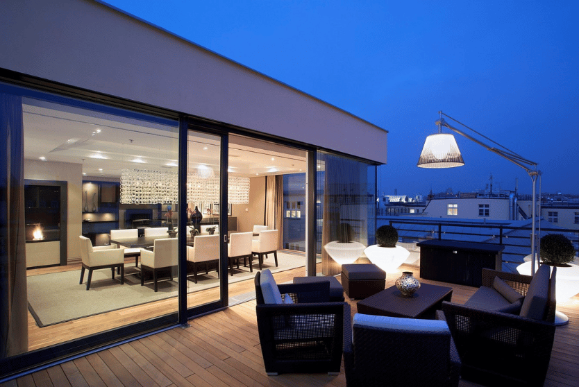 Hotel suite interior — The Grand Mark Prague 5-star accommodation