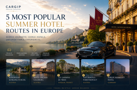 5 Most Popular Summer Hotel Routes in Europe — Handpicked by CarGip