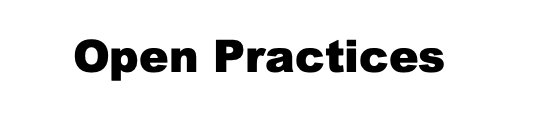 Open Practices