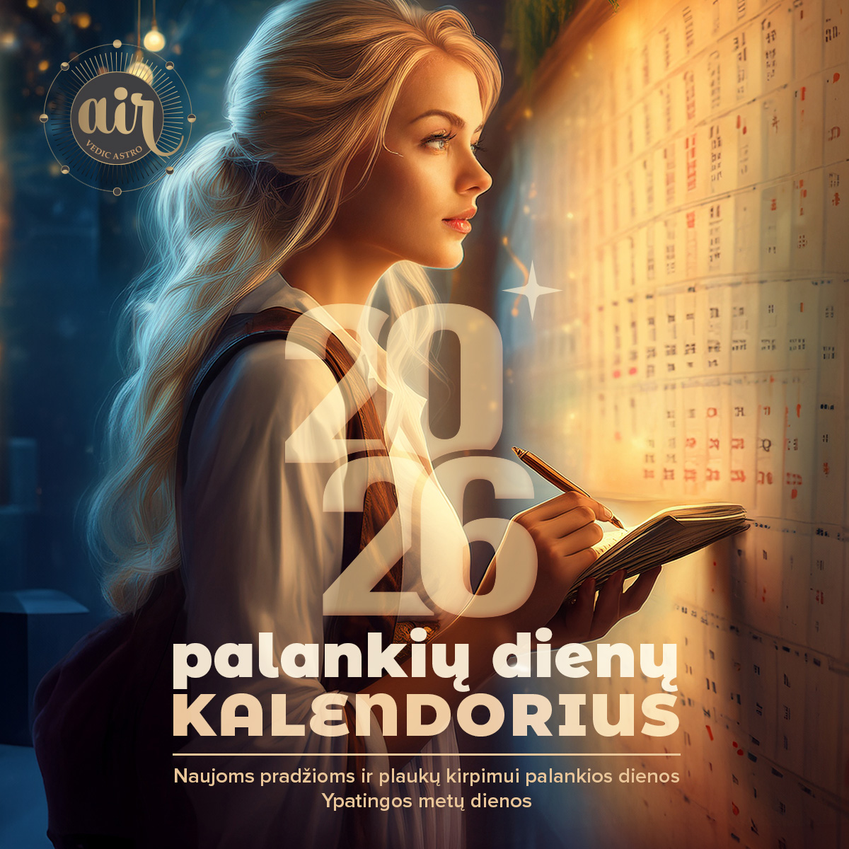 2026 metų palankios dienos, plaukų kirpimui palankios dienos 2026, 2026 metų mėnulio kalendorius