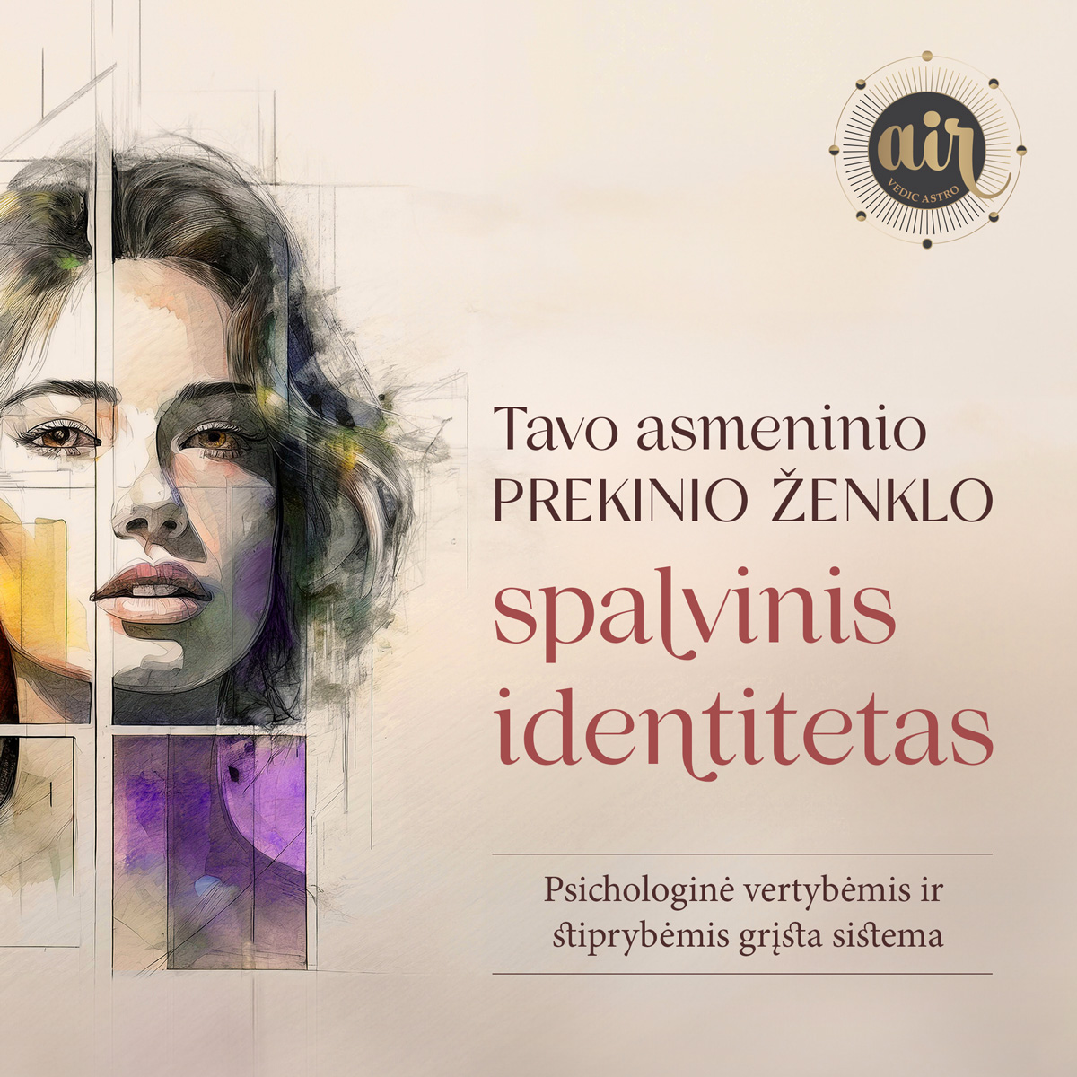 spalvu parinkimas, asmenines spalvos, spalvu gidas, spalvine analize, brendo identitetas, spalvu palete