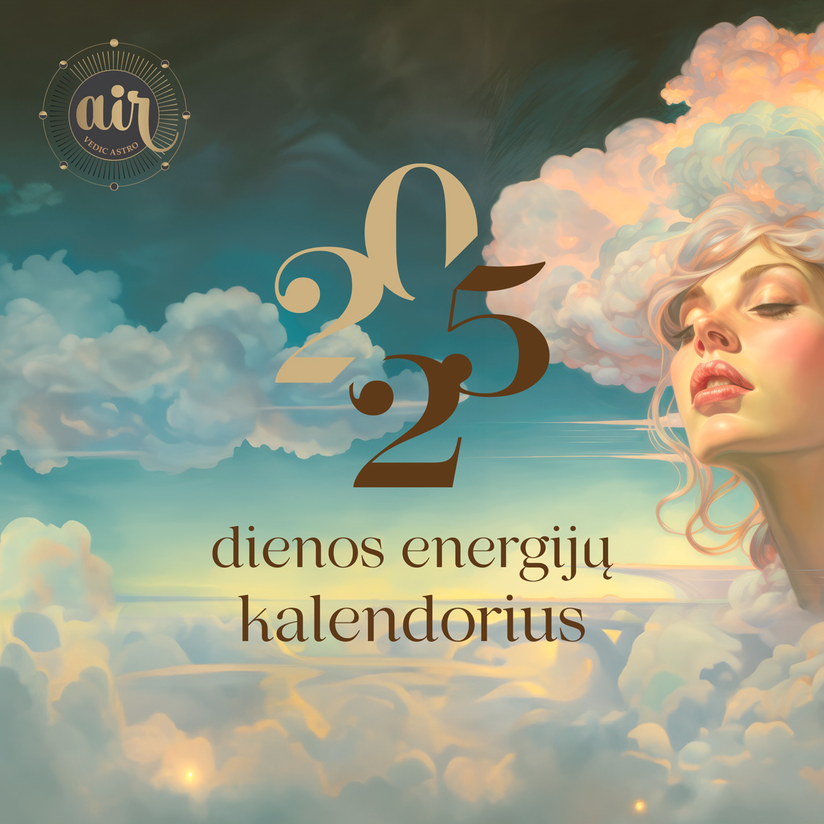 2025 metų astrologinis dienos energijų kalendorius palankios veiklos
