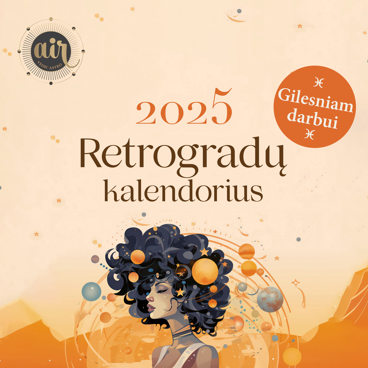 2025 retrogradinių tranzitų kalendorius pažengusiems rerogradinis