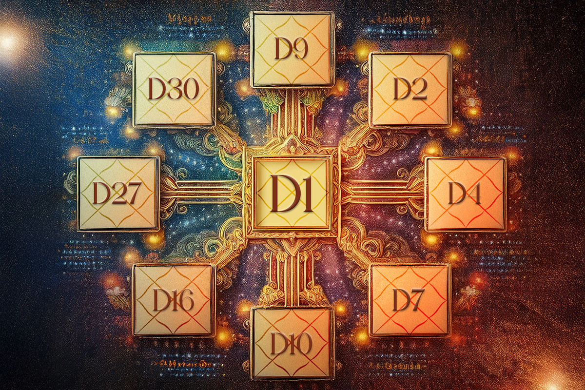 Papildomos Vedų astrologijos diagramos – analizės gylis