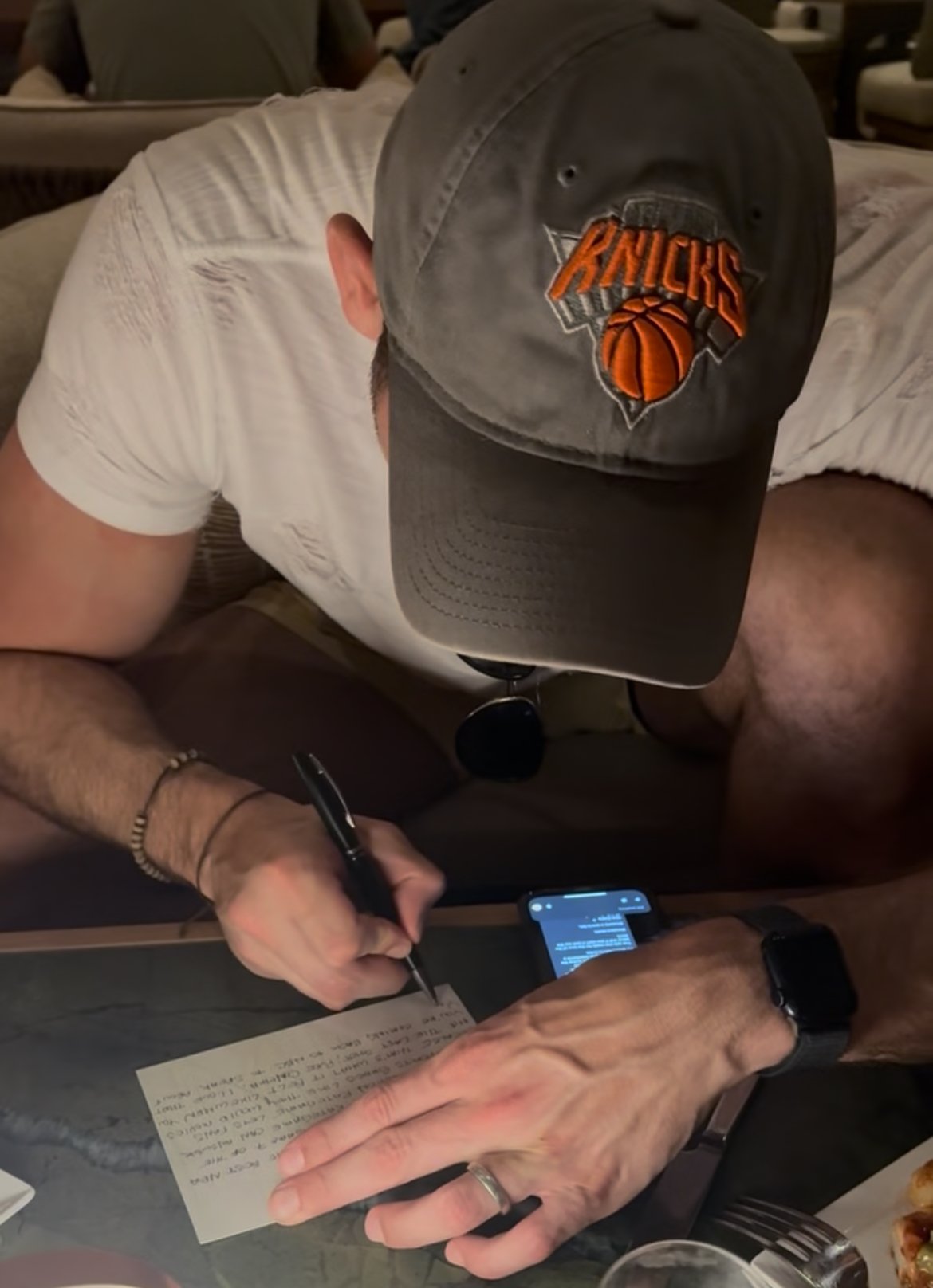 Writing the Note