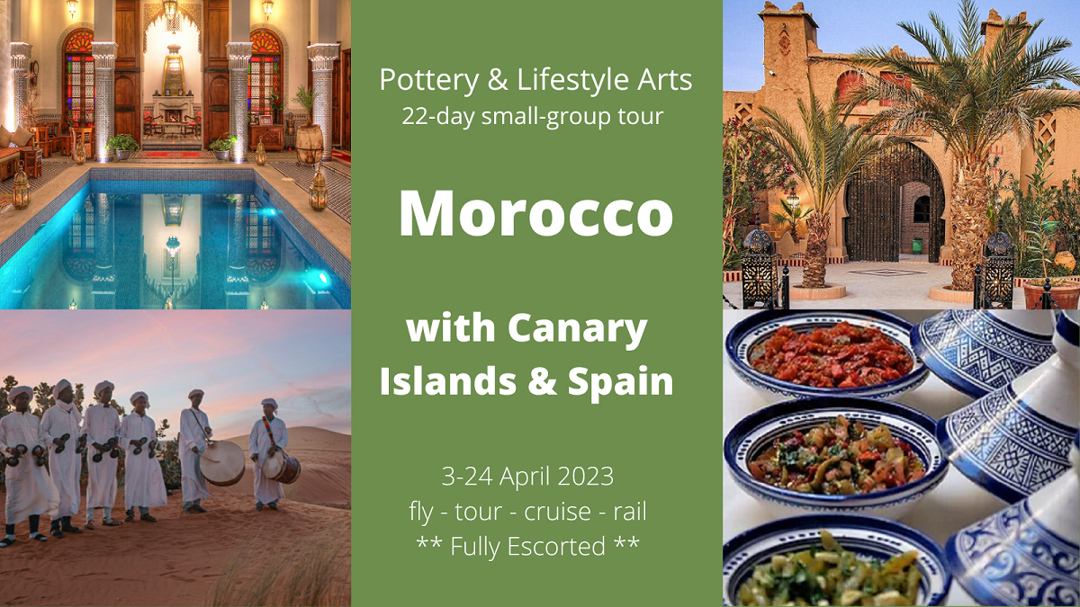 22-day escorted tour to Morocco with Canary Islands and Spain