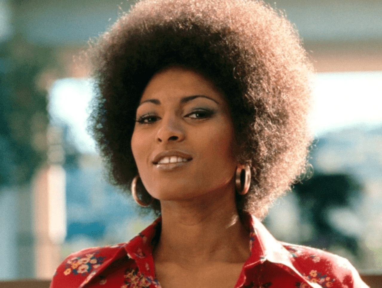 Coupe afro dans les années 70