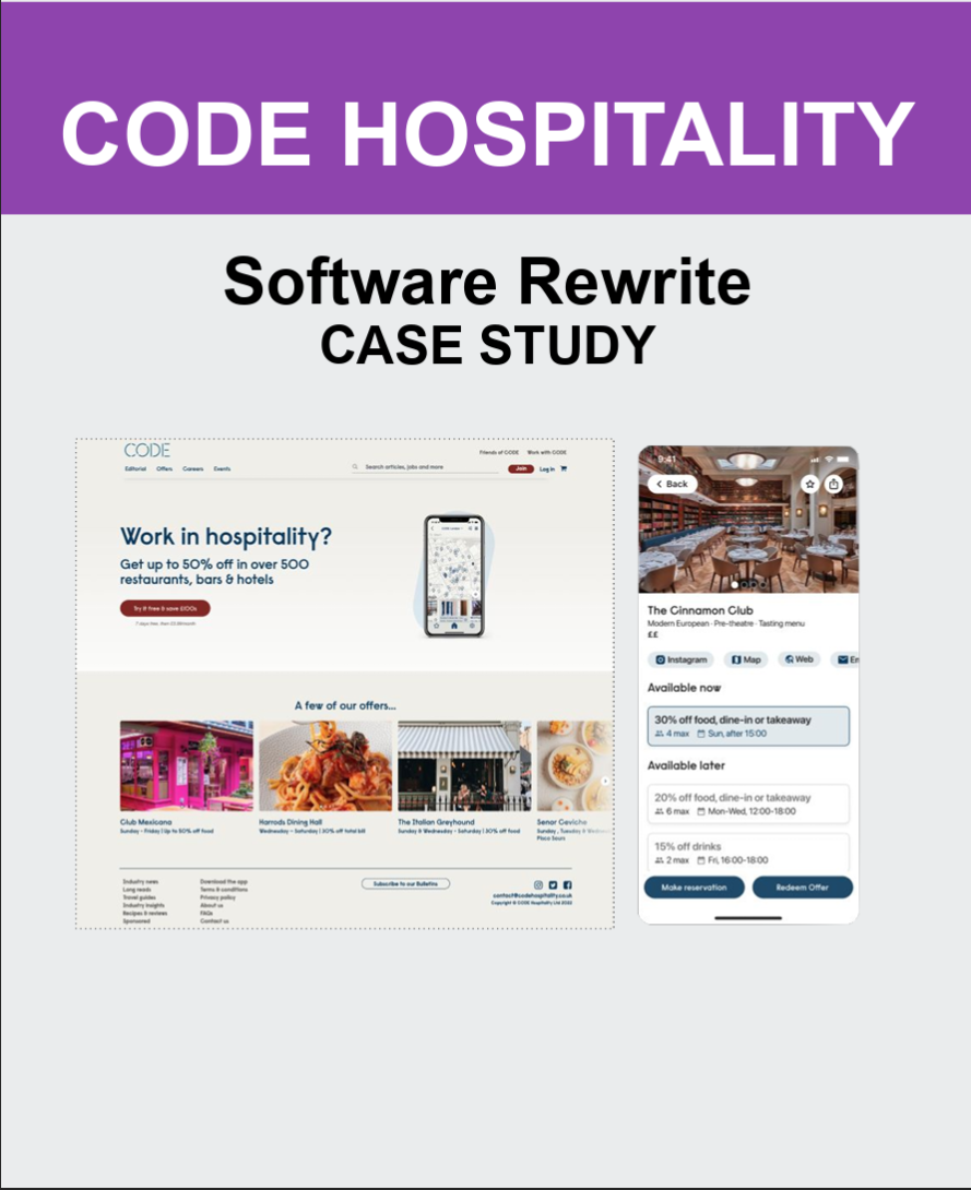 Software Rewrite