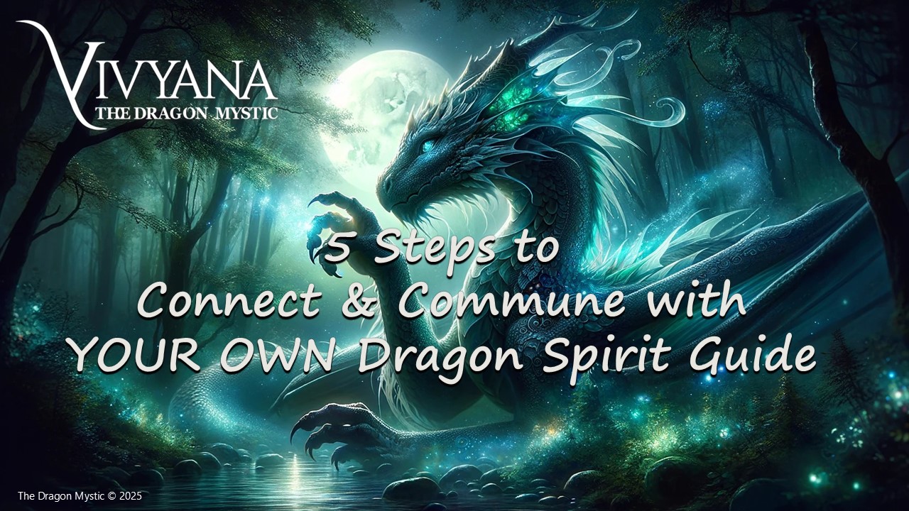 5 Steps to Connect & Commune with YOUR OWN Spirit Guide - Booklet Cover