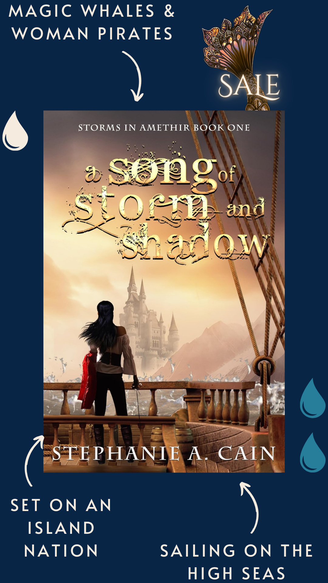 A Song of Storm and Shadow by Stephanie A. Cain