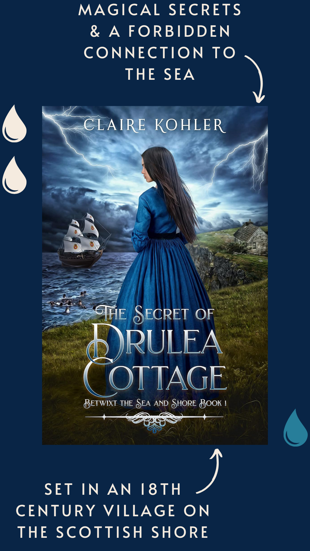 The Secret of Drulea Cottage by Claire Kohler