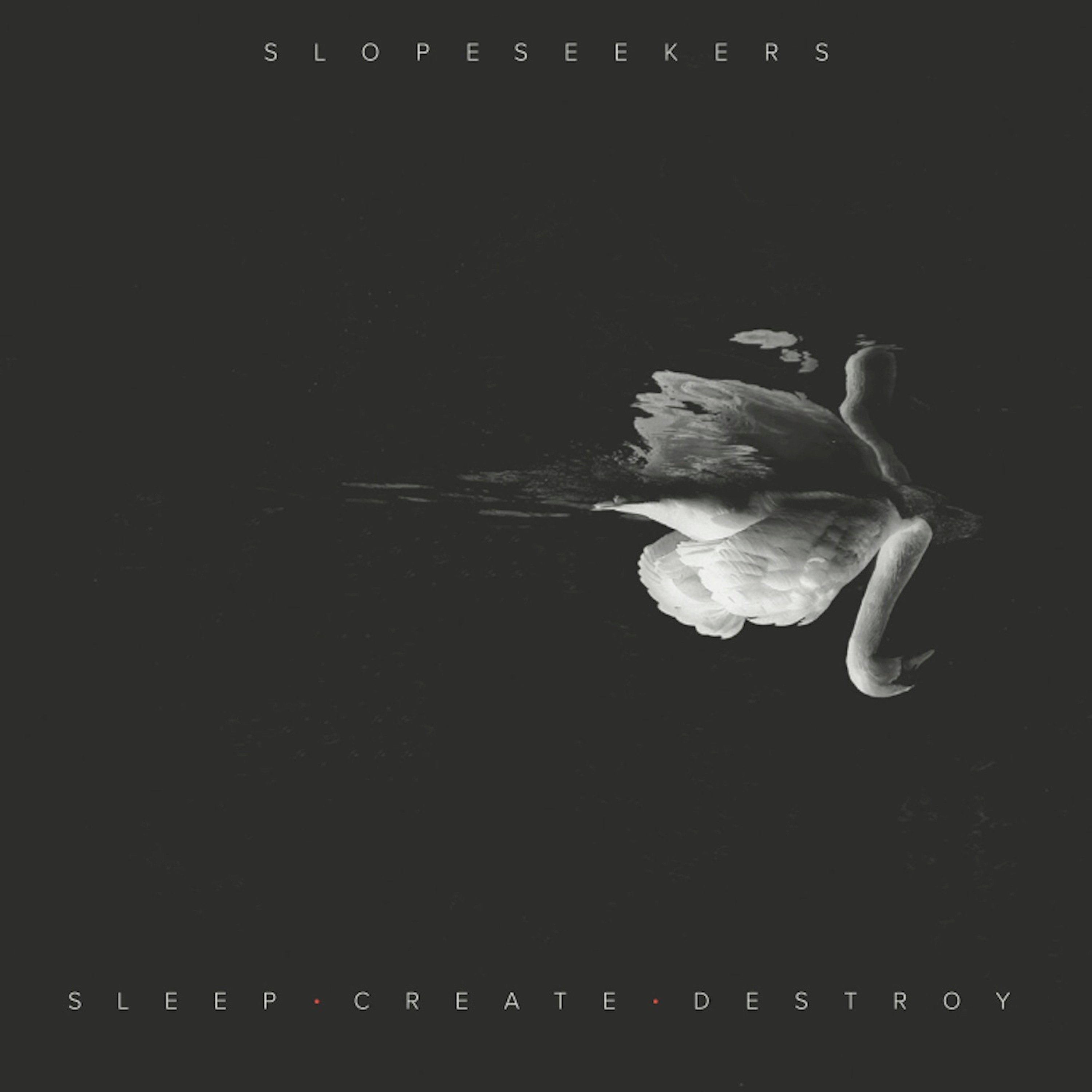 Slopeseekers - Sleep, Create, Destroy cover art / hardcore, metalcore, post-hardcore, screamo