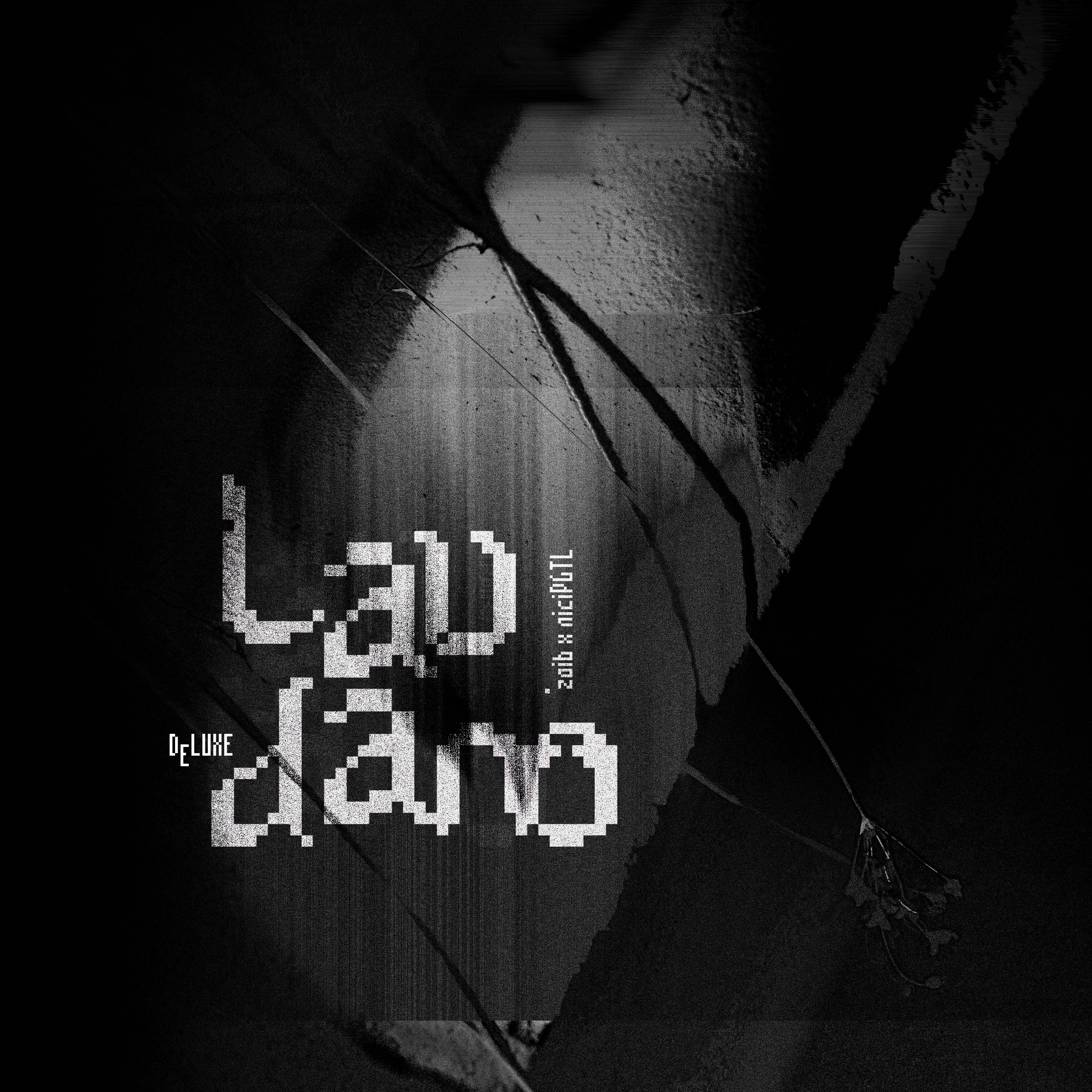 niciPGTL x zaib - laudano deluxe cover art / r'n'b, trapsoul music maker & one man band