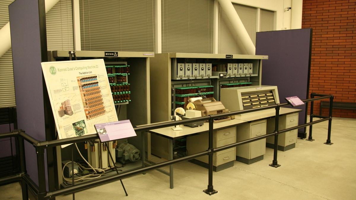 Zuse's Z3, the world's first programmable computer