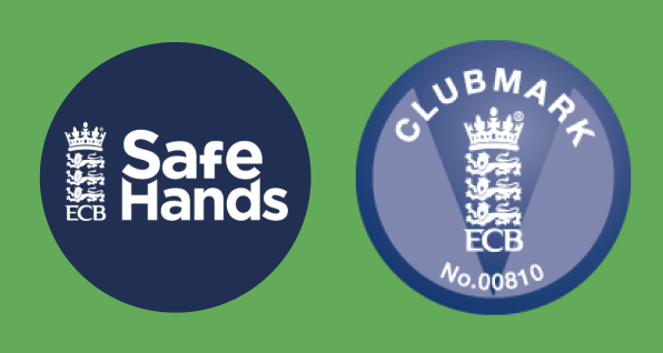 ECB Safe Hands and the ECB Clubmark No 00810 logos