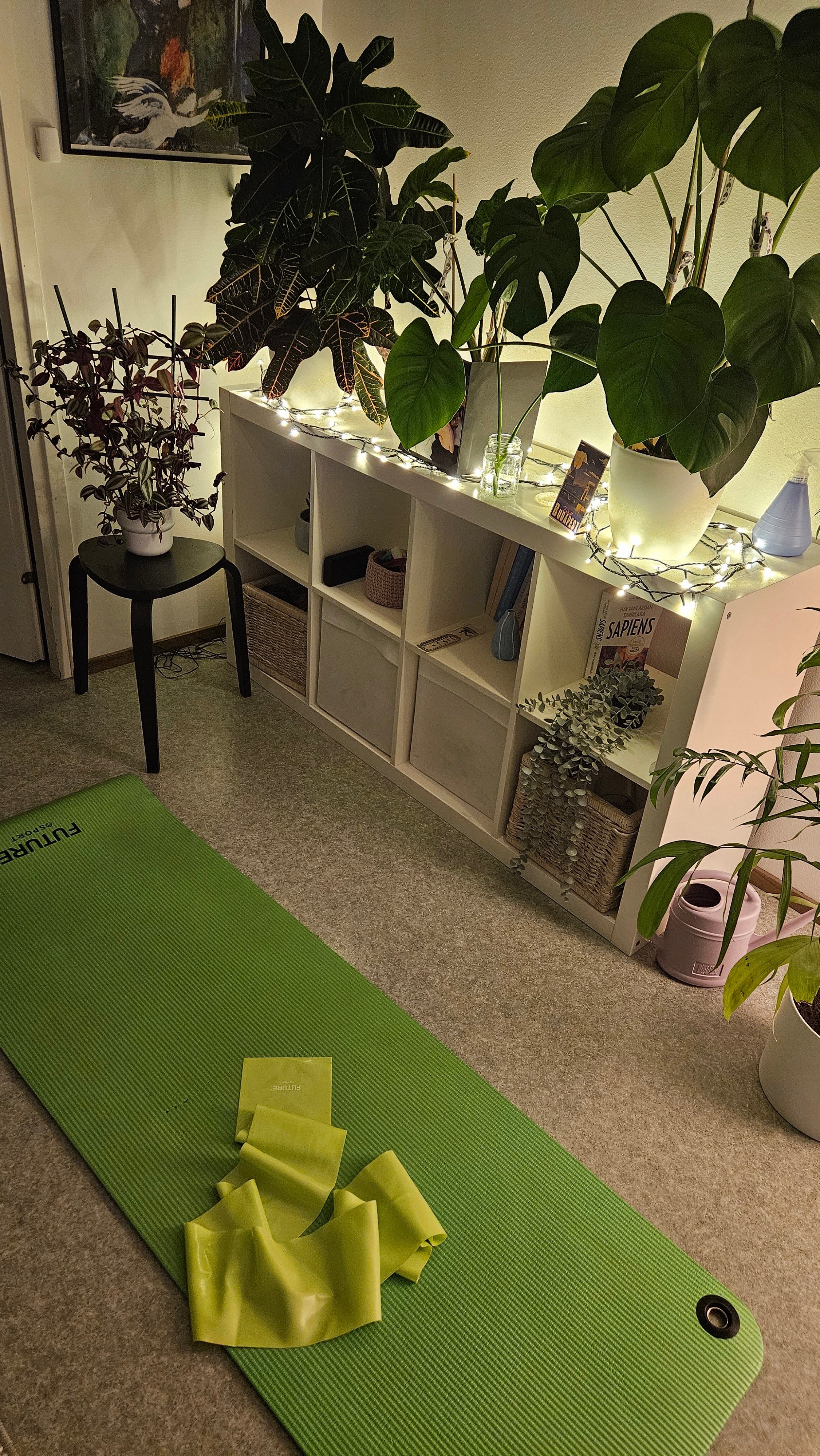 Workout on mat - Wellness Mom