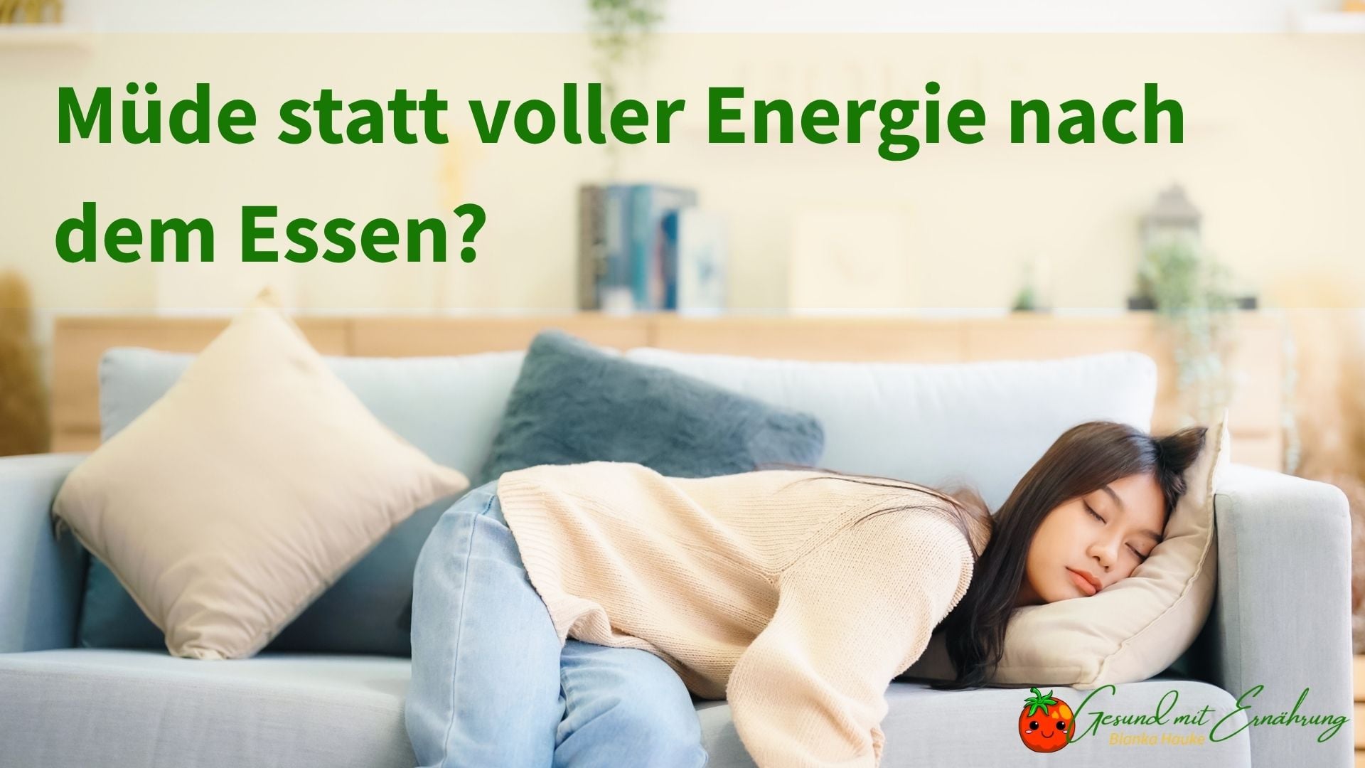 Energielosigkeit nach dem Essen