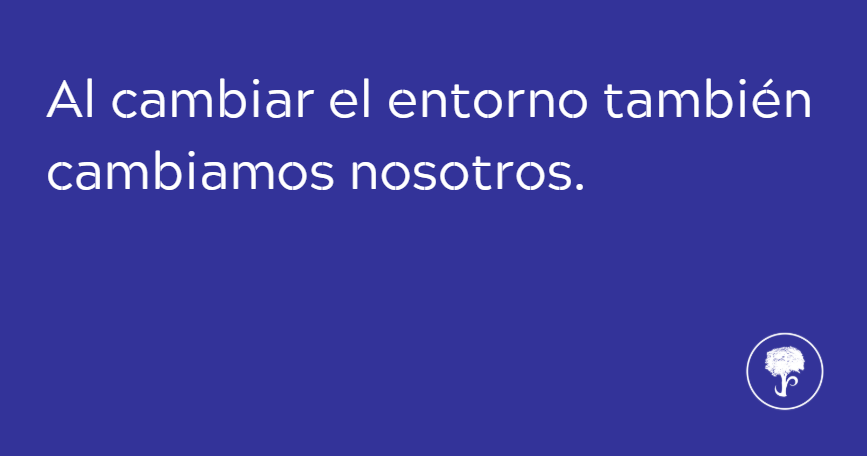 El cambio es terapéutico para crecer profesionalmente