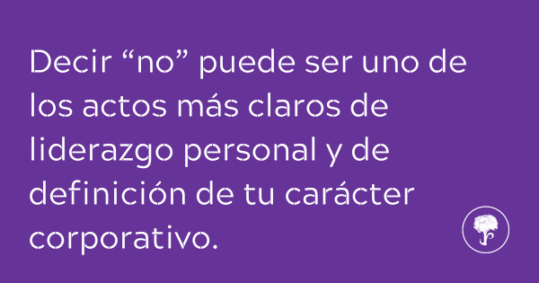 Poner límites te hace claro