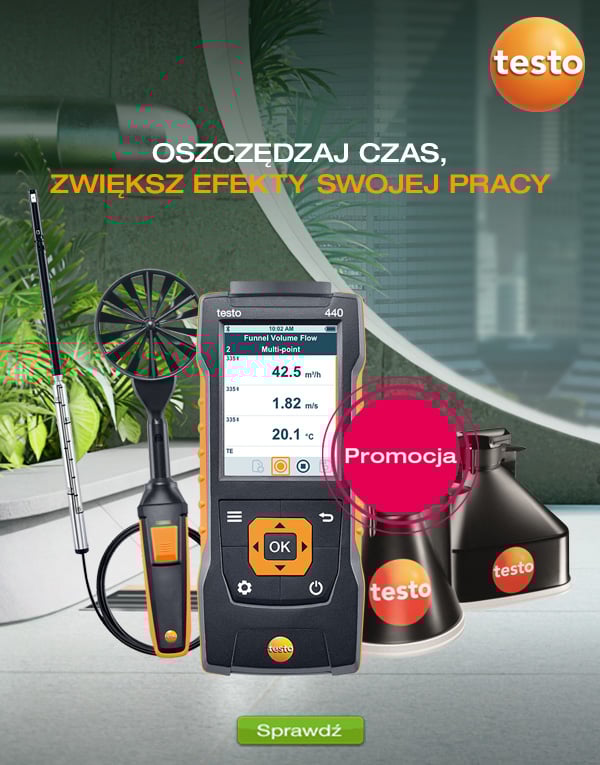 Zestaw testo 440 ComboKit1 z r�kawami pomiarowymi