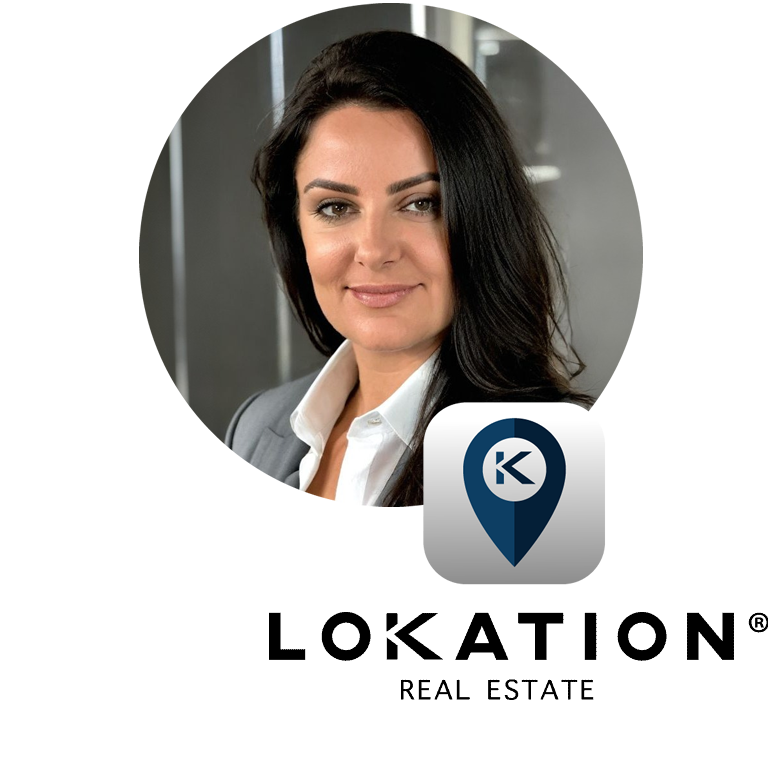 Sanela Kanjiza Realtor Profile Picture with Keller William's logo