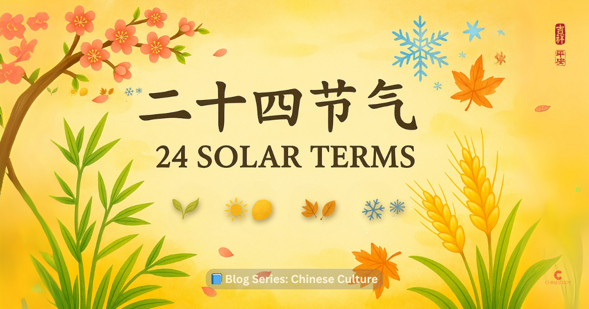 🌿 二十四节气 – The 24 Solar Terms in Chinese Culture