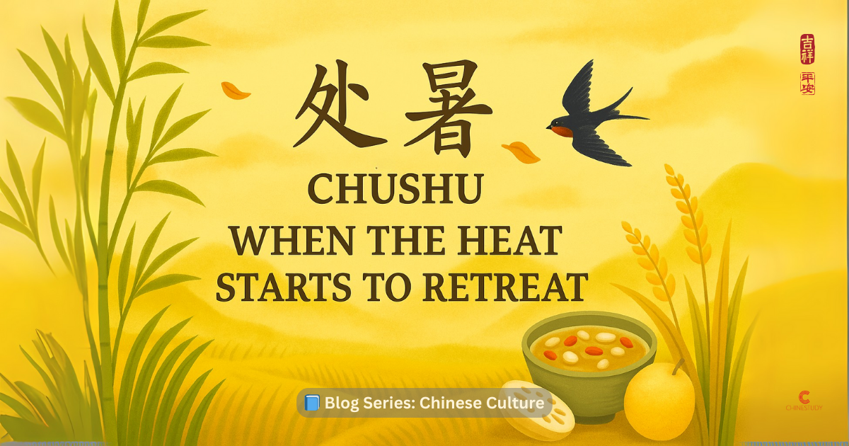 🌾 处暑 Chǔshǔ – When the Summer Heat Starts to Fade