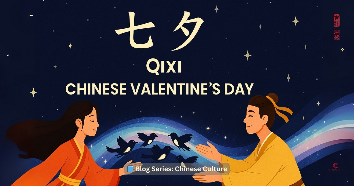 💕 七夕 Qīxī – When Love Crosses the Stars