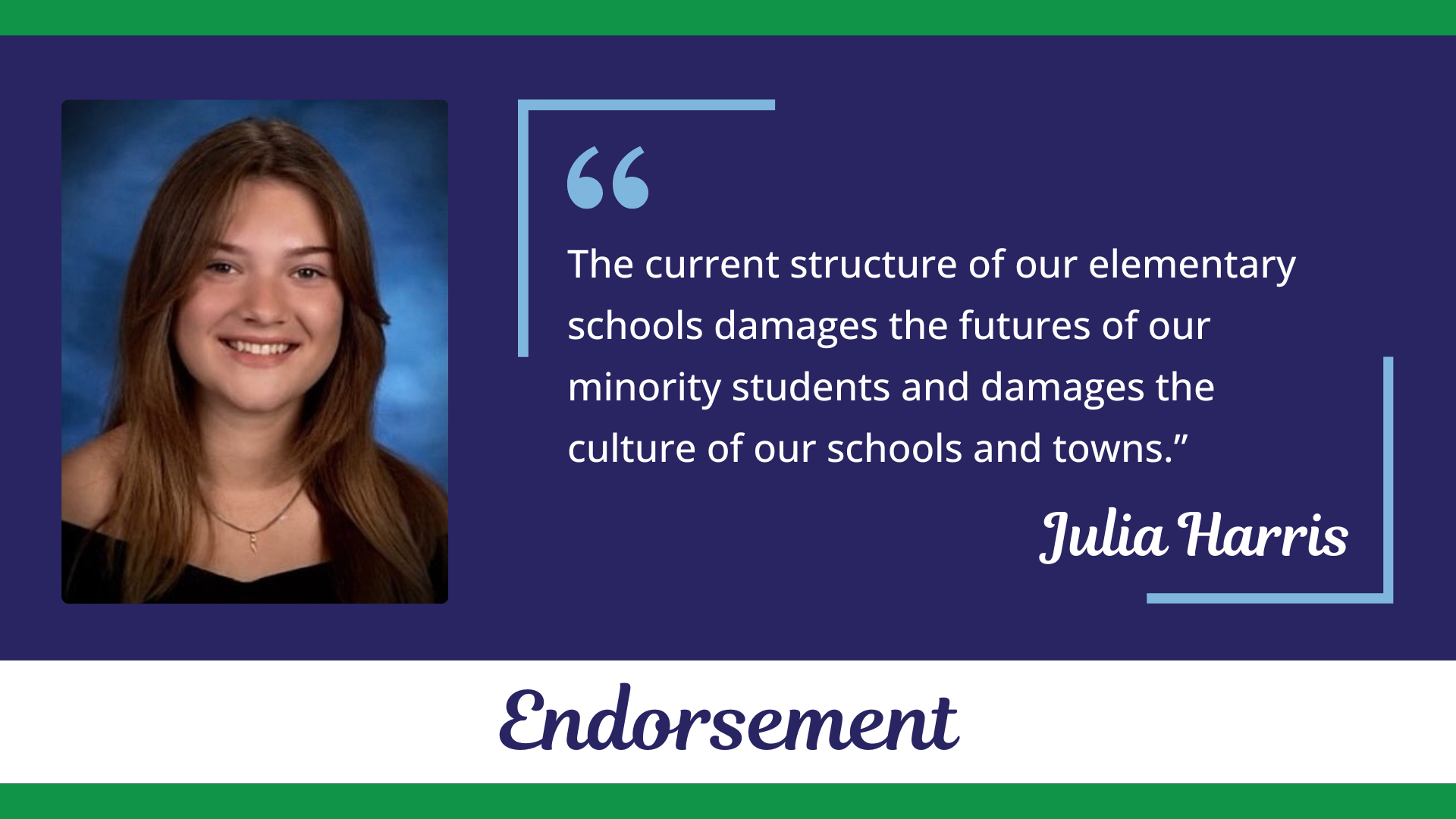 An Endorsement From Julia Harris