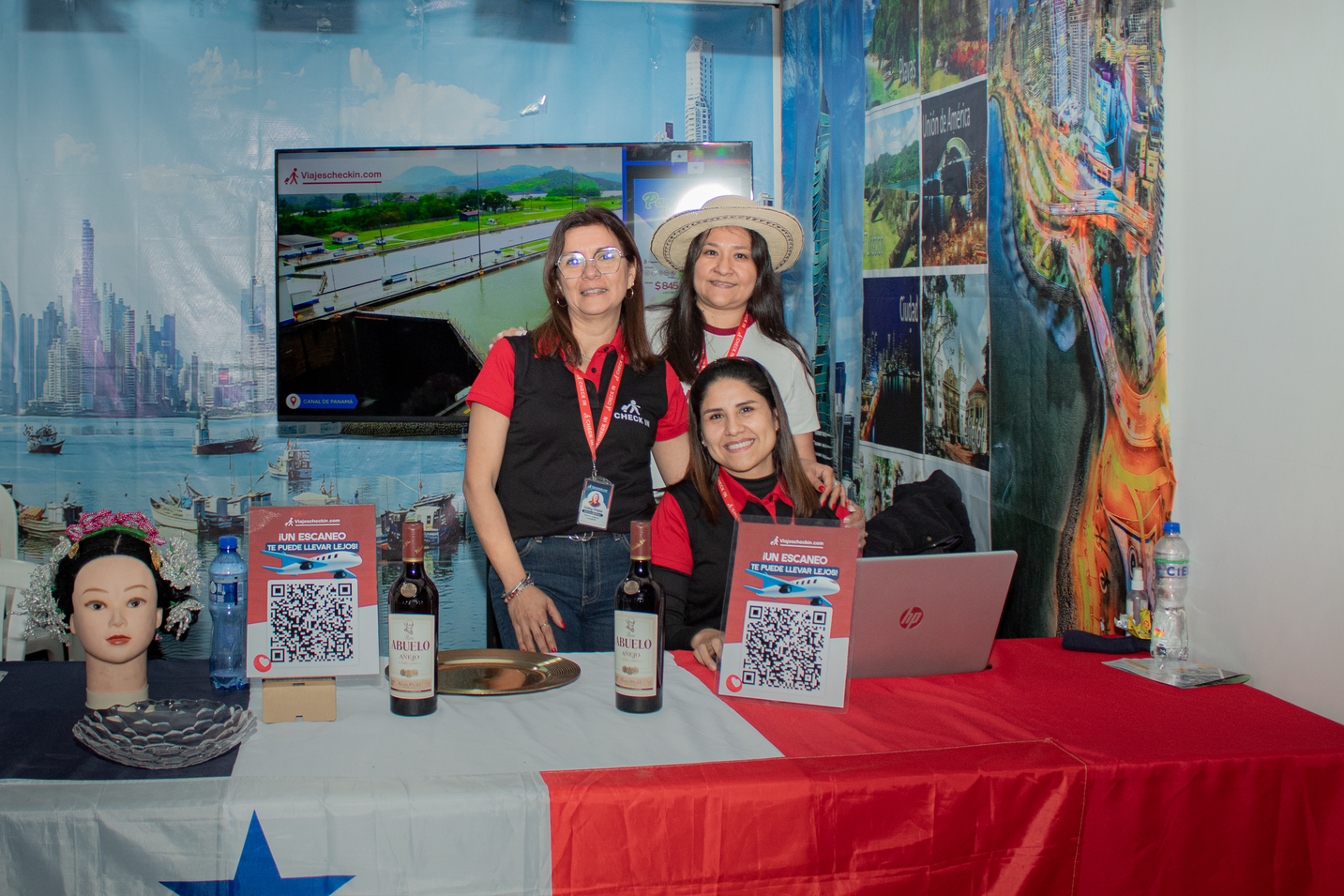 Viajescheckin presente en la FERIA FICTE junto a la Embajada de Panamá