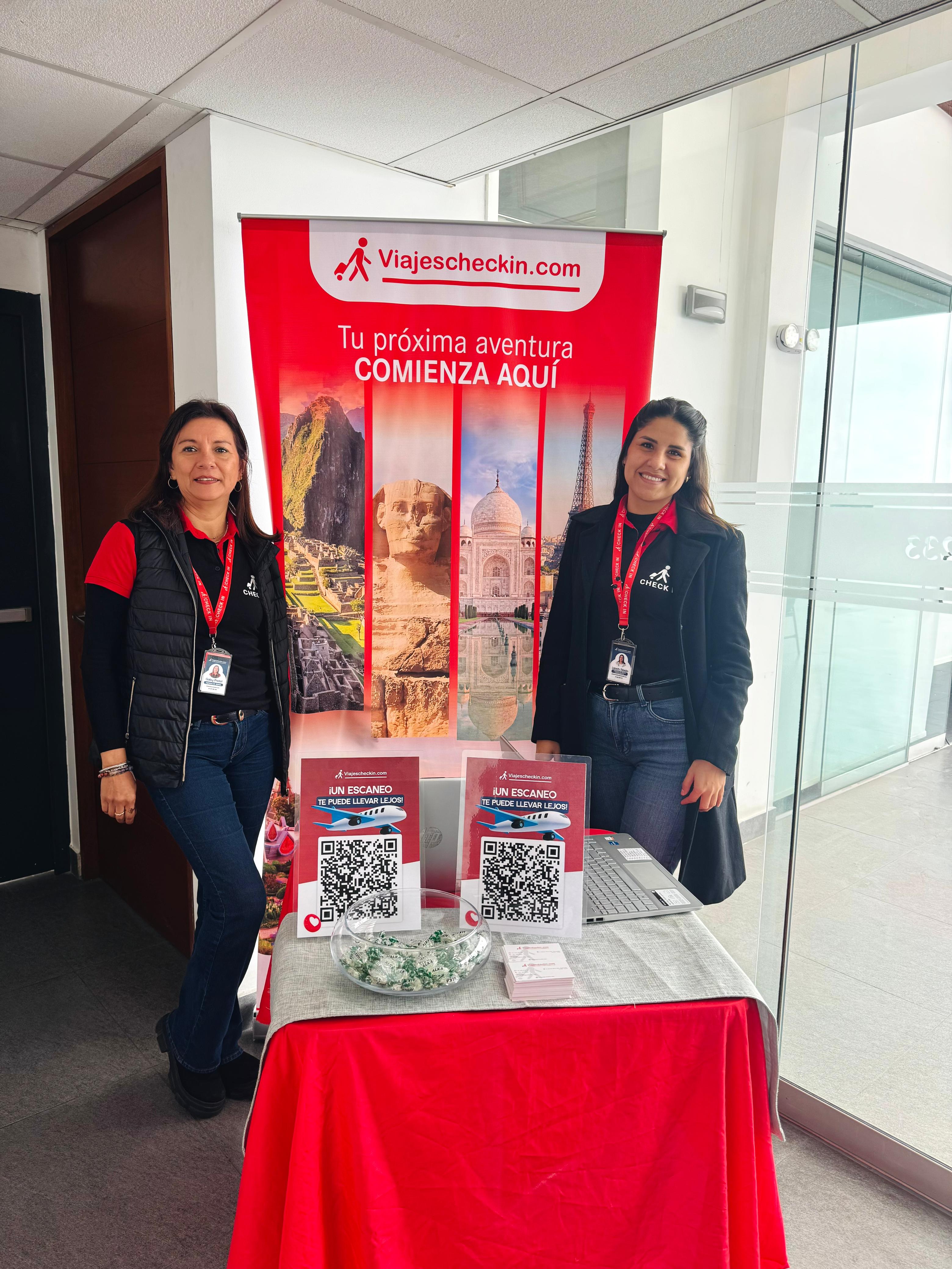 Viajescheckin realizó un evento especial en el edificio donde se encuentran sus oficinas