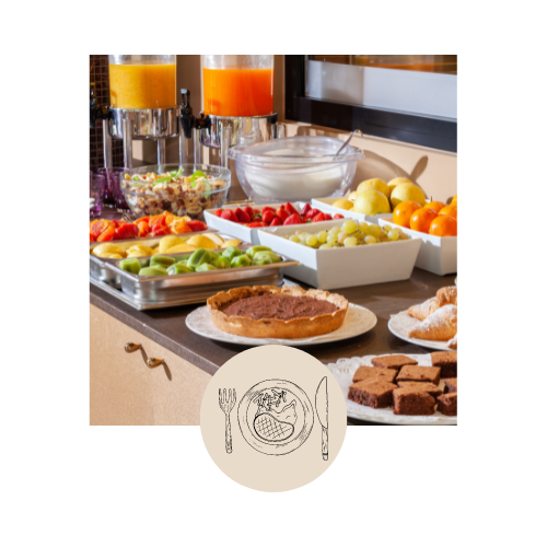 wealth retreat Frühstück