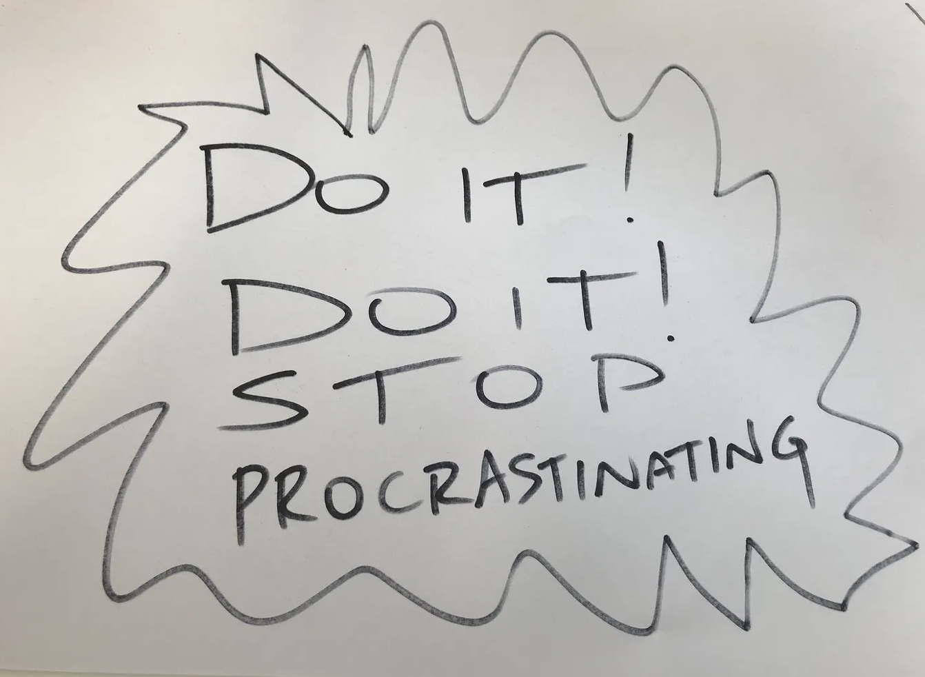 Procrastination: the handbrake of life