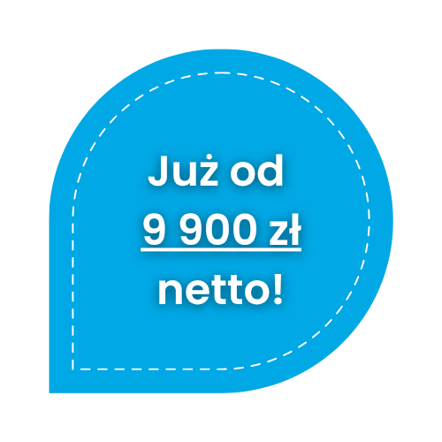 już od 9 900 zł netto