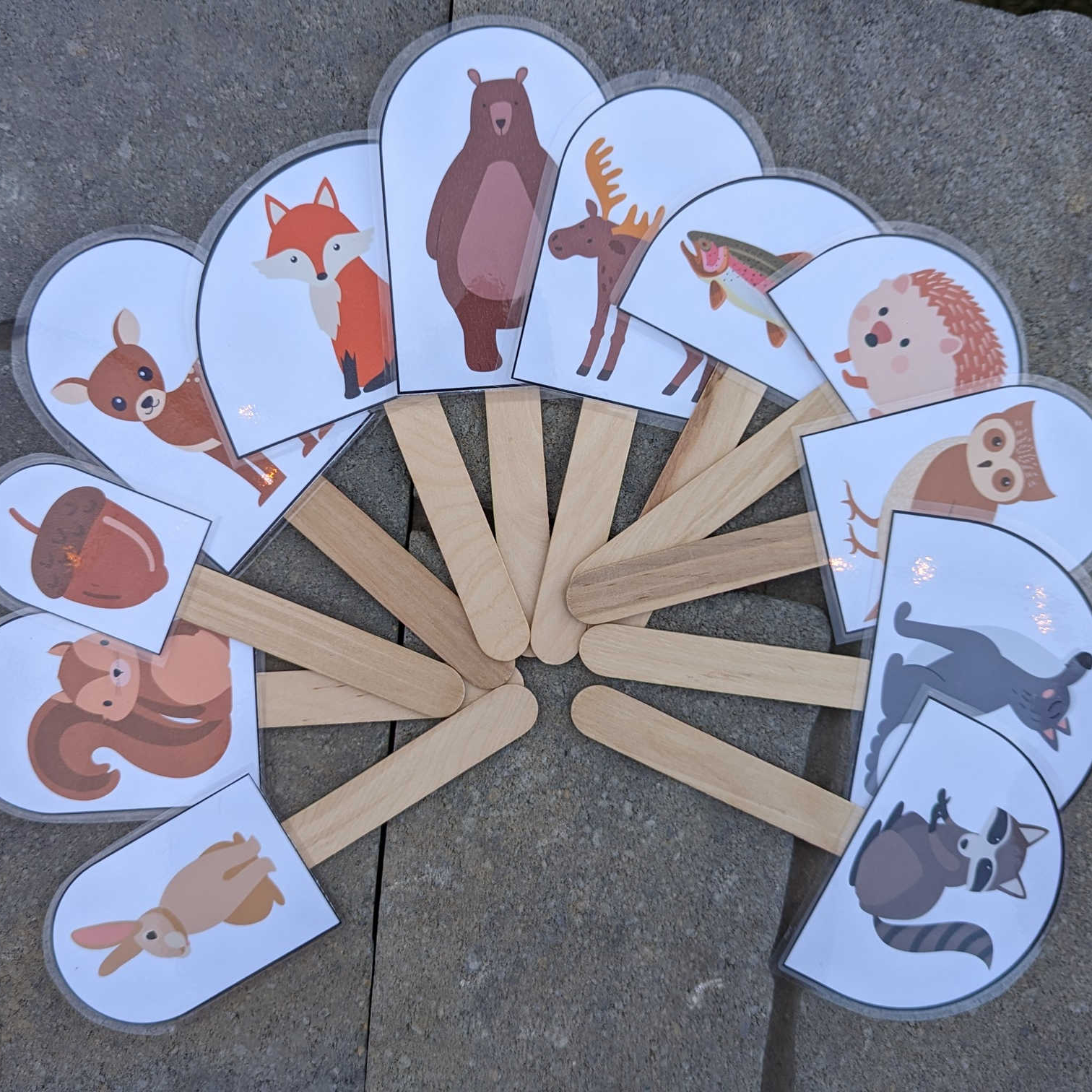 free-camping-and-forest-animal-stick-puppets-printable-sunshine-and-munchkins