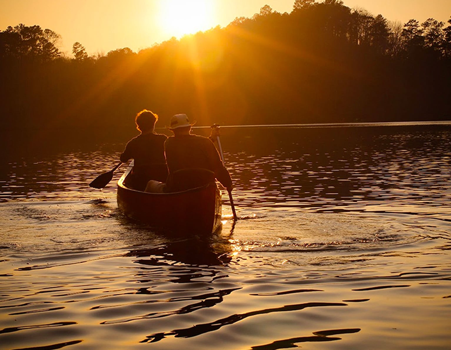 Canoeing at Wonder Valley
