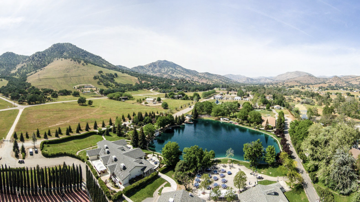 Aerial view of Wonder Valley Ranch Resort